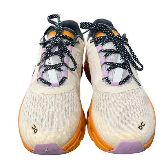 On Cloud Running Shoes Cloudmonster Fawn Turmeric Womens Size 8 - Picture 2 of 9